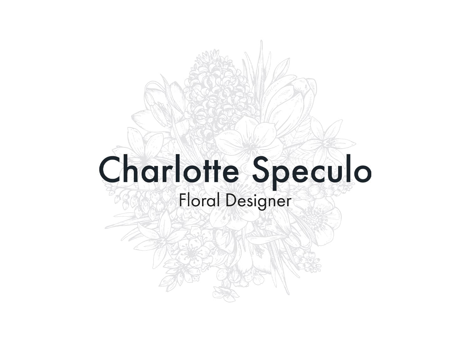 Charlotte is a talented freelance web designer based in Essex, specializing in speculo floral designs for logos.
